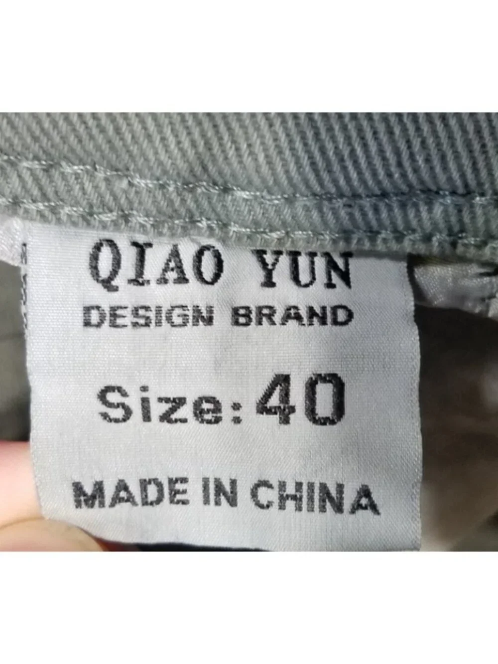 Cargo Shorts Flat Front Hiking Camping Outdoor QIAO YUN Design Brand Men 40 NWT